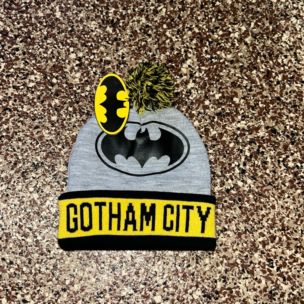 Batman knit hat